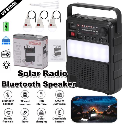 Radio solare portatile am - portatile, fm/am