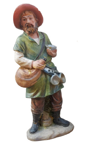 Casa presepe statua - casa,