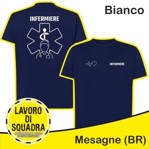 Shirt maglietta infermiere - t-shirt,