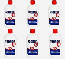 Sgorgosi Disgorgante Disotturante per scarichi nuova confezione 6 pezzi da 1 Lt.