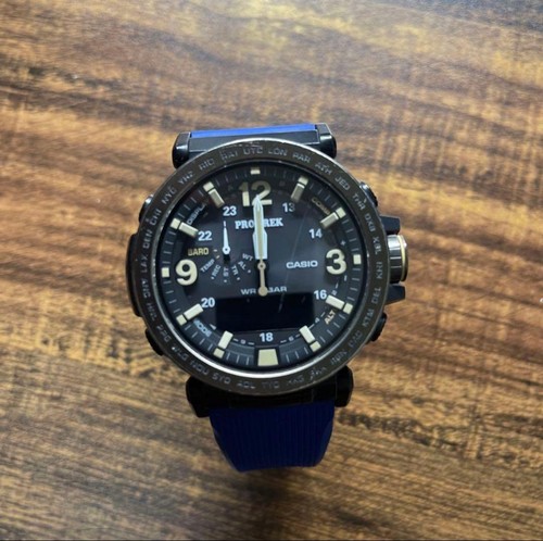 Casio pro trek prg 600yb - prg-600yb, men's