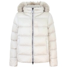 COLMAR - Piumino corto avorio per donna