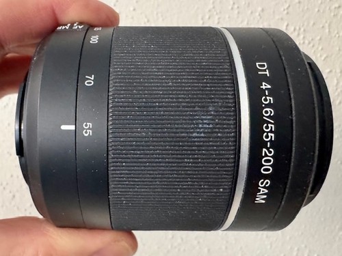 Sony alpha sal55200 200 - sony,