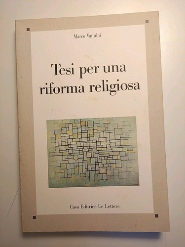 Marco vannini tesi per una - vannini,