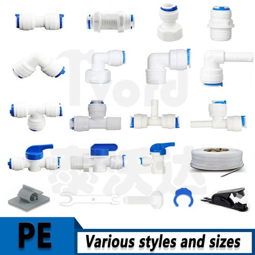 Connettore push fit - pe, 1/4"