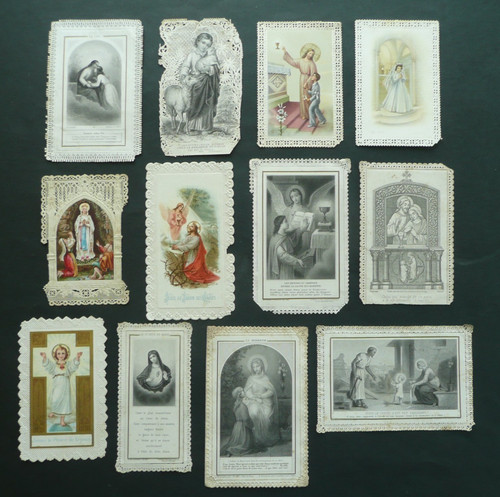 Lot images pieuses - lot, 12