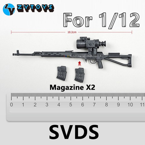 Set armi zytoys - 1/12, svds