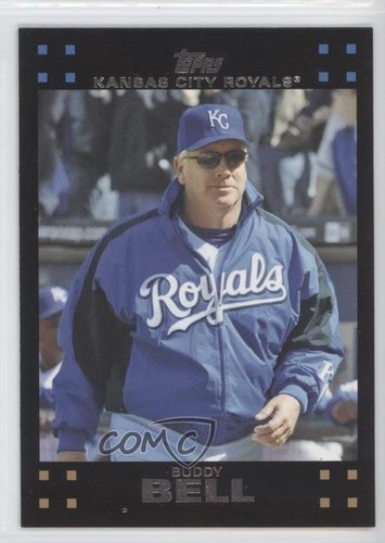 2007 topps buddy bell 613 - topps, m5x