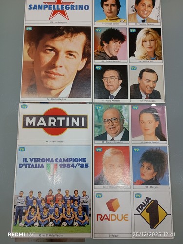Lotto figurine panini - figurine, tv