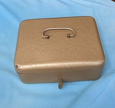 SIBI CASSAFORTE CASSETTA PORTAVALORI CASSETTA DI SICUREZZA VINTAGE ANNI 60