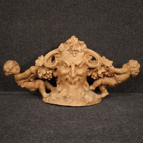 Centrotavola terracotta statua