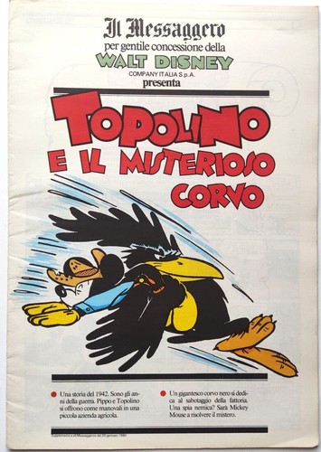Messaggero walt disney - il,