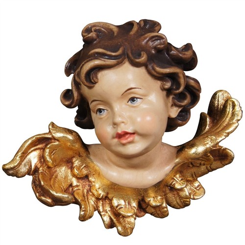 Statua scultura testa angelo - statua,