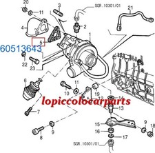 60513643 Guarnizione Turbina