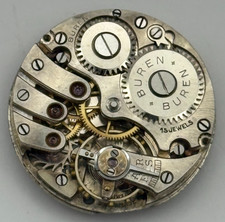 Orologio Buren Grand Prix Good Balance movimento carica manuale ricambi vintage 23,7mm