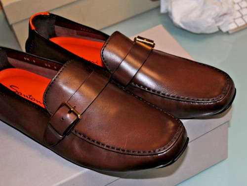 Santoni mocassino pelle - mocassino,