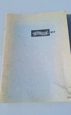 WALTHER MP manuale istruzioni