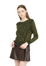 LIU JO MAGLIA VERDE MILITARE
