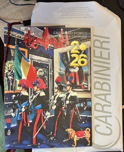 Calendario carabinieri 2026 - carabinieri,