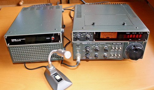 Icom 701 con alimentatore - ic-701,