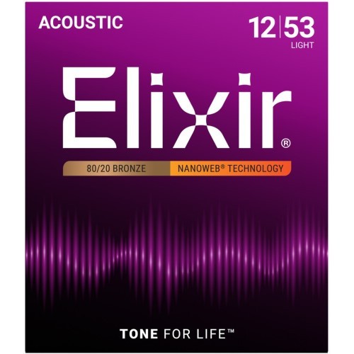 Elixir 11002 acoustic nanoweb - elixir,