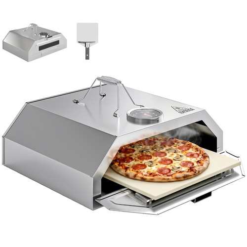 Outsunny forno pizza bbq - outsunny, da