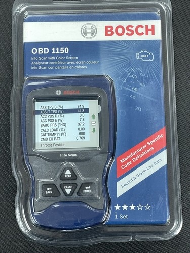 Bosch obd 1150 info scan - bosch, ii
