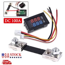 Voltmetro DC 100V 100A