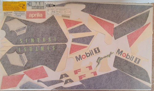 Adesivi aprilia af1 - aprilia, sintesi