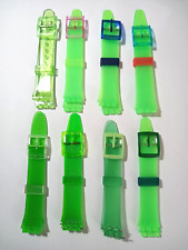 CINTURINO IN PVC  X SWATCH ATTACCO 17 MM. TONALITÀ VERDE