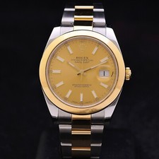 Rolex Datejust 41 mm steel gold ref 126303 serviced + box & papers 2019