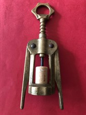 cavatappi vintage in ottone da collezione