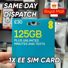 1x SIM EE £30 PAYG Starter -