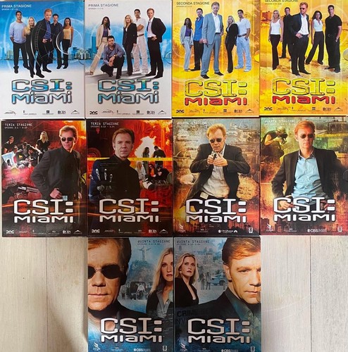 Csi miami set box dvd - miami, stagioni