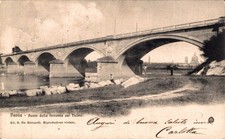 Pavia Ponte della Ferrovia sul Ticino F. piccolo  spedita
