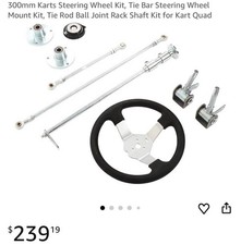 Kit Volante Go Kart 300mm per