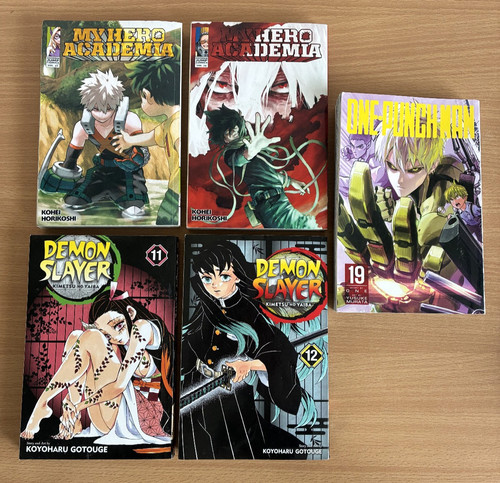 Manga book bundle - bundle, demon