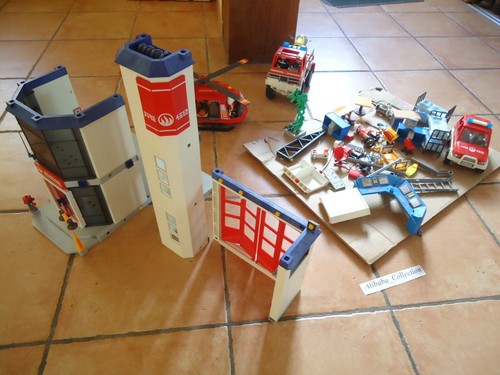Lotto playmobil pompieri - playmobil,