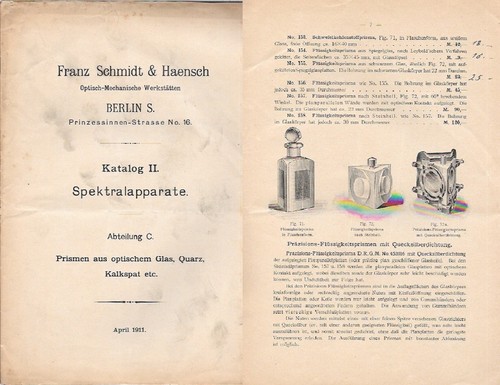 Schmidt haensch 1911 prisma - schmidt,