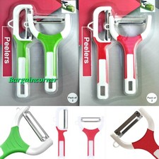 Pelapatate Pelapatate Frutta Verdura Confezione 2pz Dritto e A Forma di Y Affilato Facile da Usare 