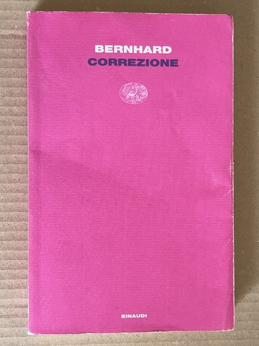 Thomas bernhard correzione - bernhard,
