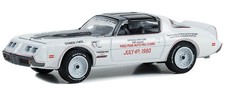 GREENLIGHT, PONTIAC Firebird T/A de 1980 blanc, échelle 1/64, GREEN13330-E