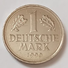 1 Marco Germania 1990 zecca F (Stoccarda)