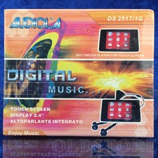 ►AUDIOLA DS 251T◄MICROLETTORE MP3 1GB RADIO FM REGISTRATORE VOCALE TOUCH SCREEN