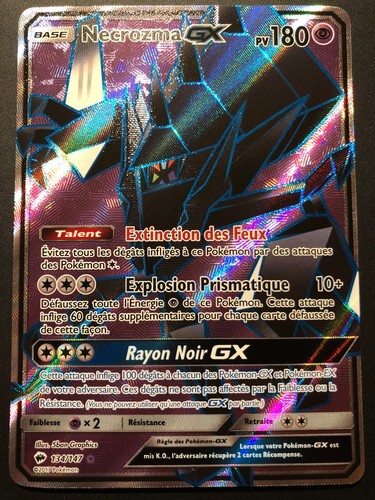 Carte pokemon necrozma 134 147 - carte,