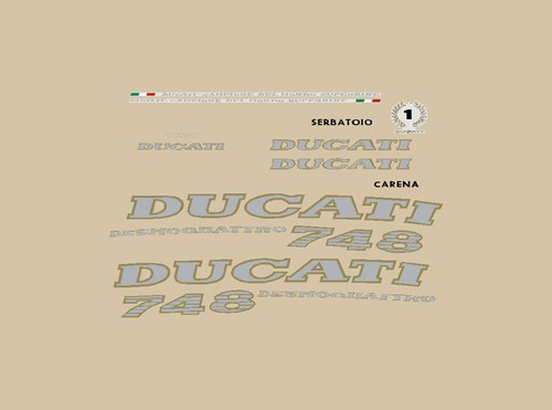 Ducati 748 desmoquattro serie - 748,