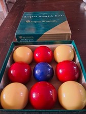 Bocce Belgian Aramith Balls Super Aramith