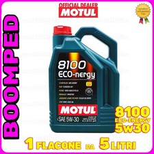 Olio Motore MOTUL 8100 Eco-Nergy Energy 5W30 Auto 5 LITRI 100% Sintetico MO70