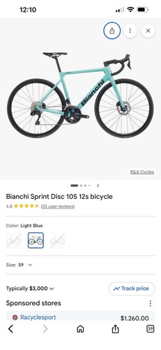 Bianchi sprint 105 speed - sprint,