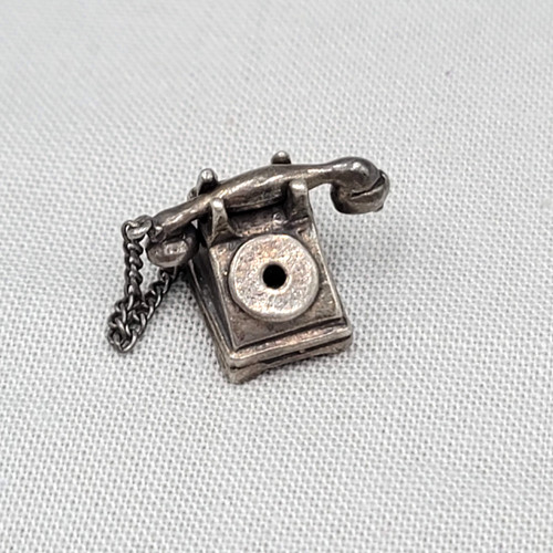 Charm telefono rotante - charm, vintage